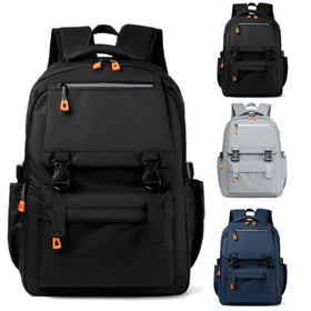 Street Pro 15.6" Waterproof Backpack with USB Charging Port – Stylish Teenager & College Bag