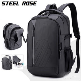 Steel Rose Laptop Backpack 15.6” – Waterproof Fashion & Travel Backpack