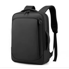 Nexus Business Laptop Backpack – Multifunctional, Waterproof, USB Charging, Fits 16" Laptop – Black