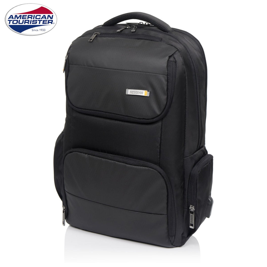 american tourister logix 04 smart travel 30 laptop backpack American Tourister Segno IV Laptop Backpack – 33L Expandable Backpack – Bag  City
