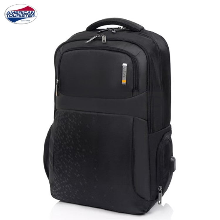 American Tourister Segno II 17″ Laptop Backpack with USB Port & Rain C – Bag City