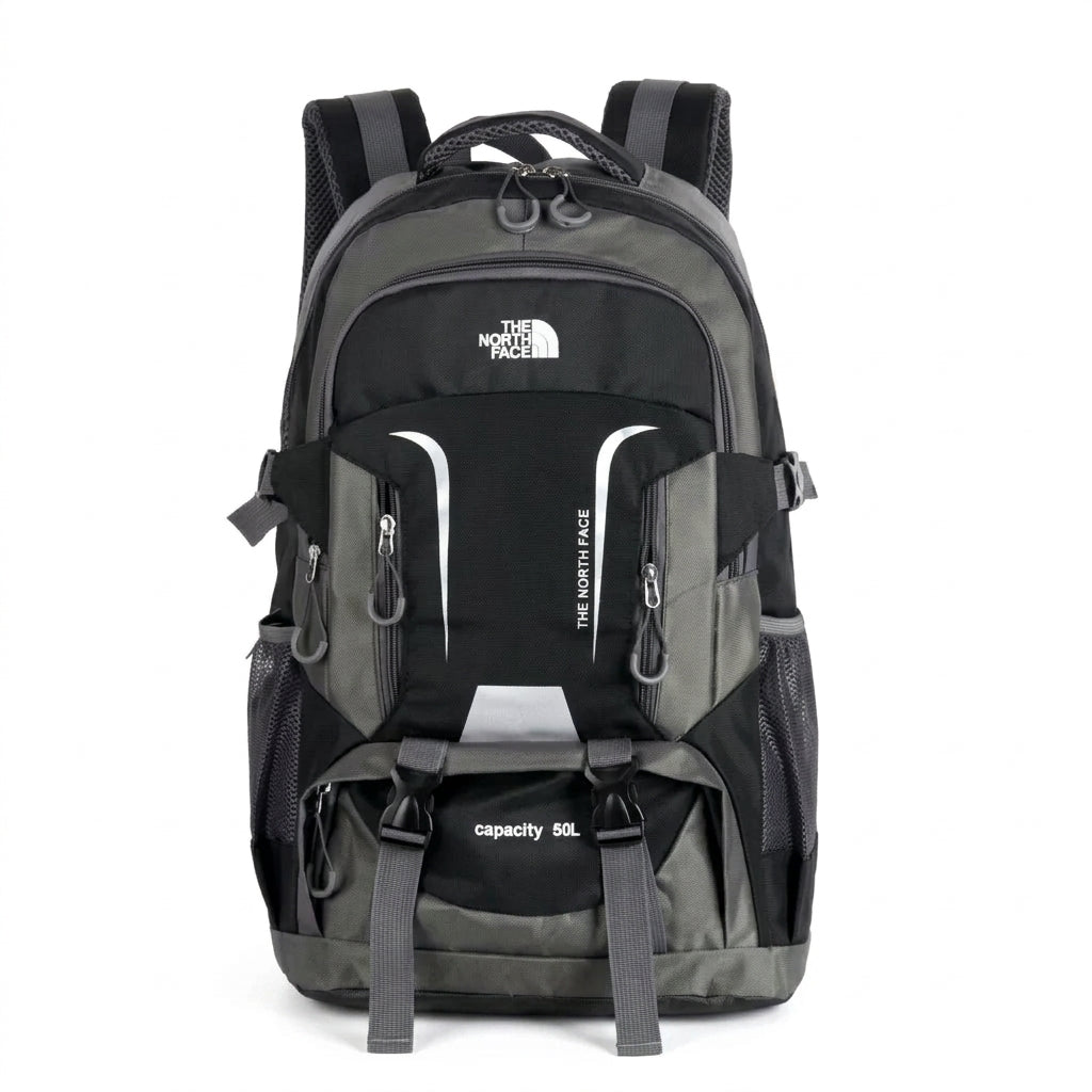 Trekker 50L Hiking & Travel Backpack – Waterproof, Tear-Resistant, Eas – Bag City